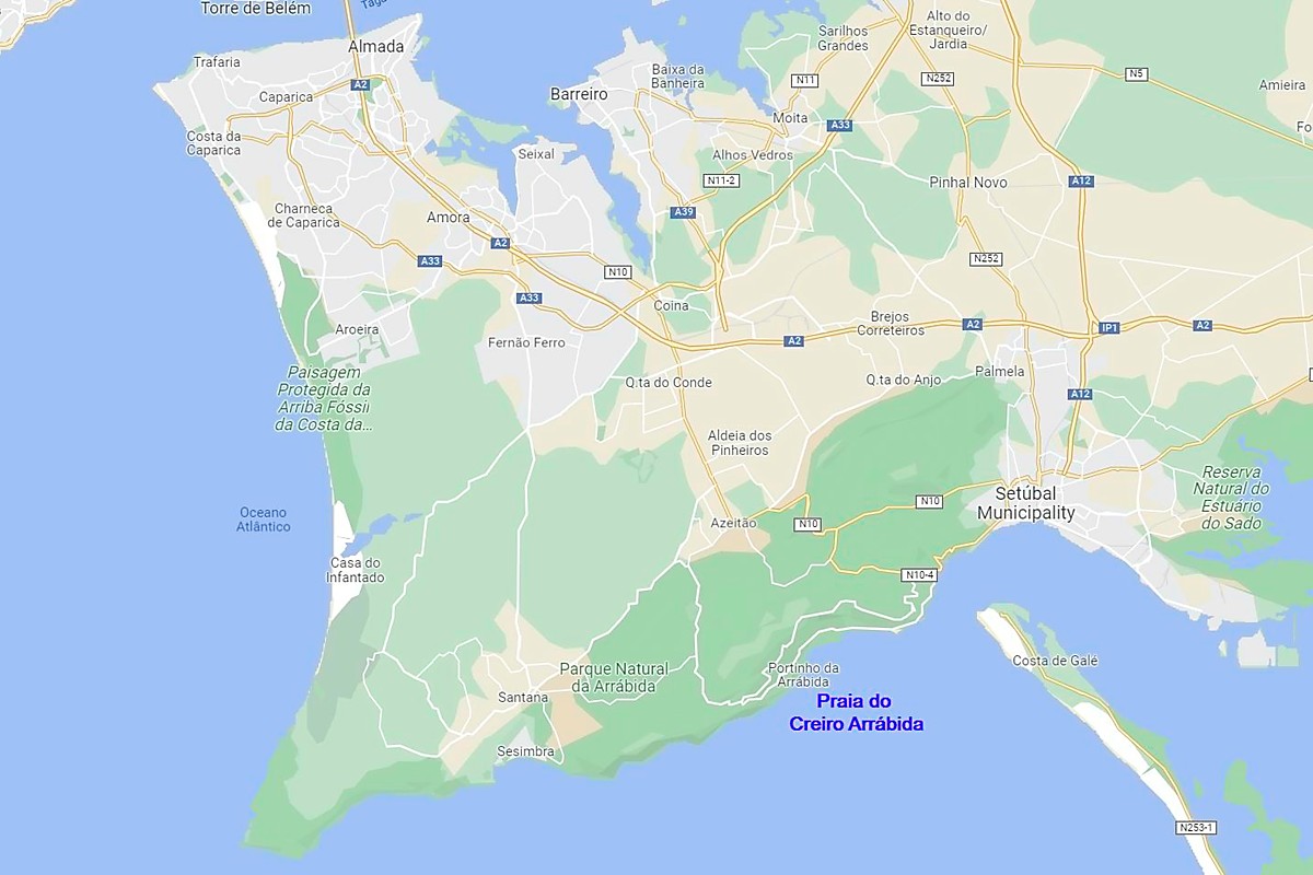 000 Arrábida Map